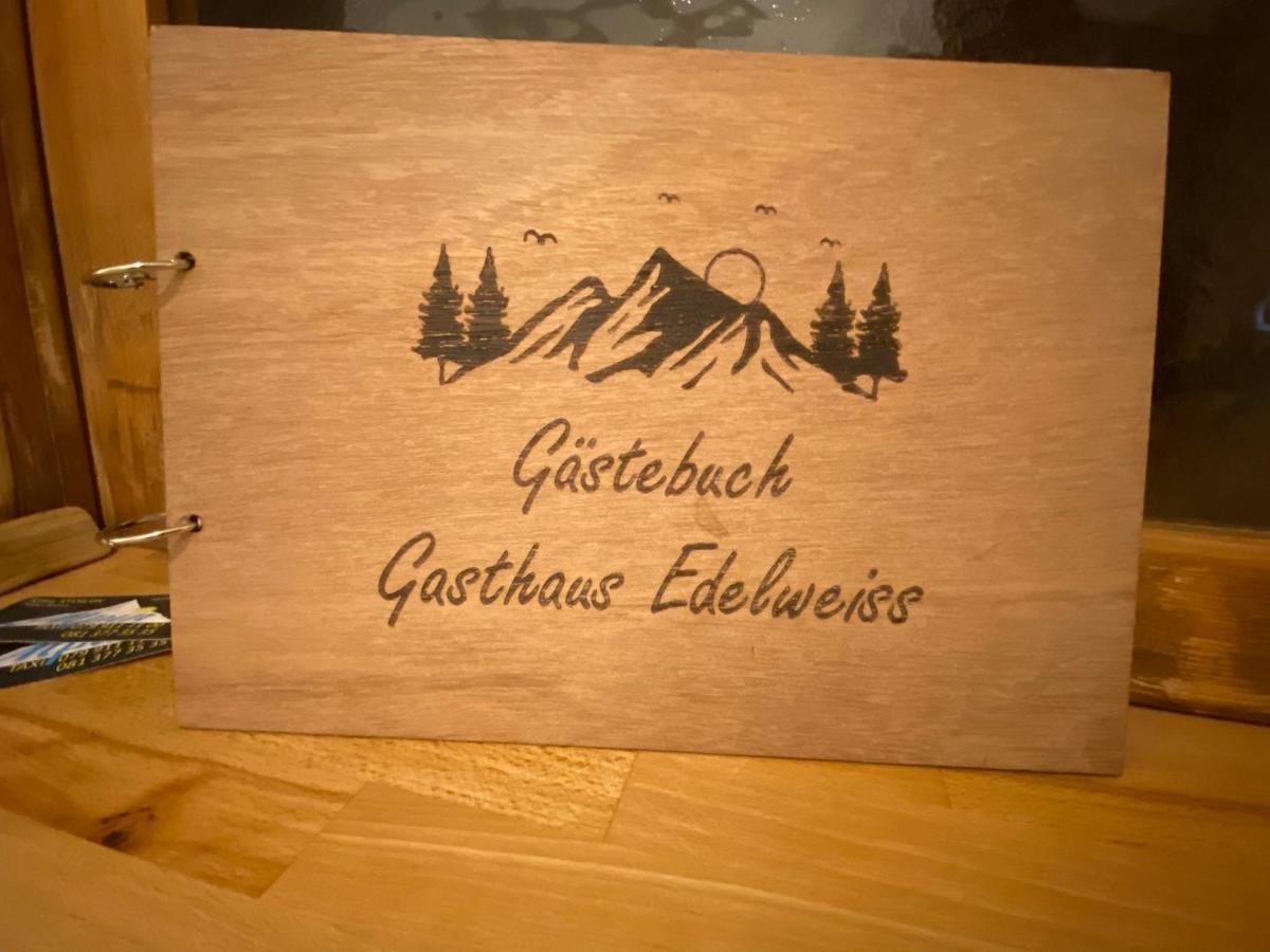 Gasthaus Edelweiss Langwies Exterior foto